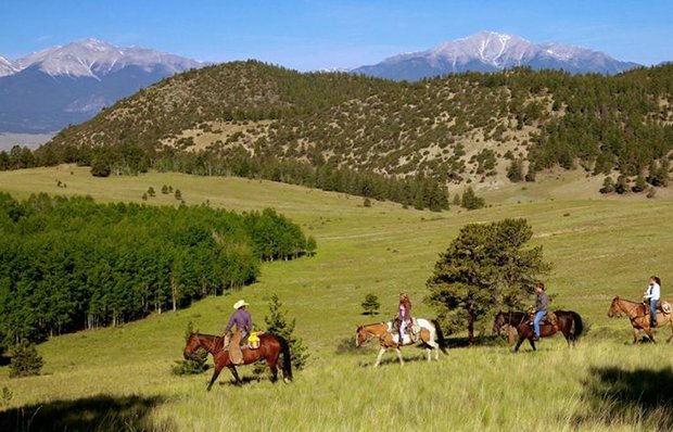 Trail Riding Up High