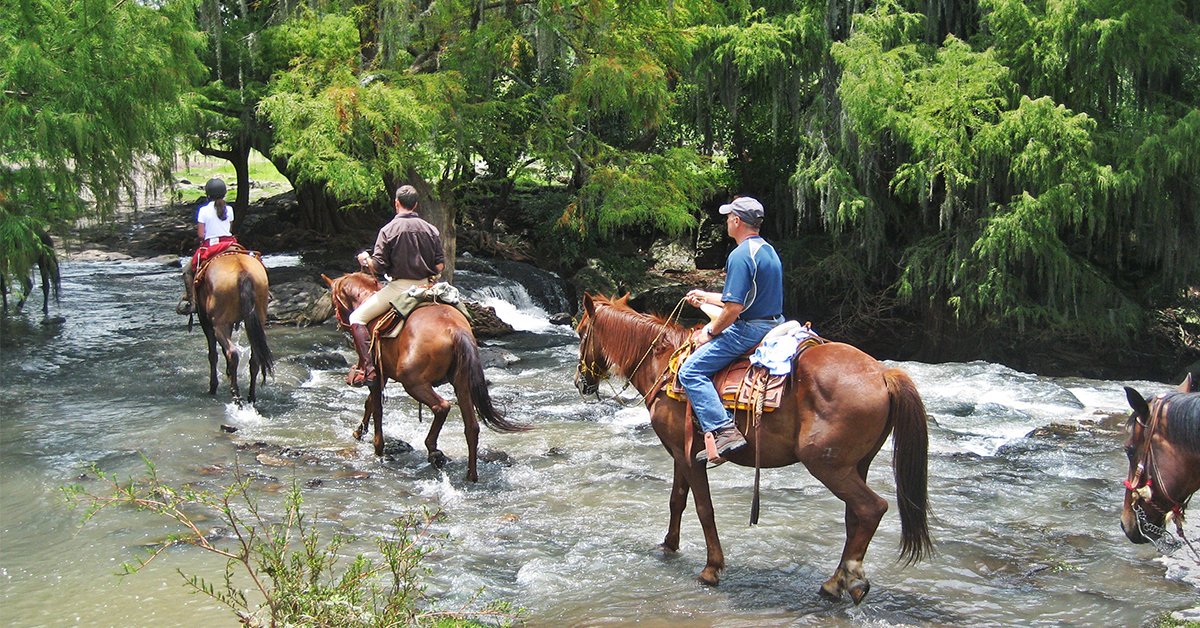 Riding through Rivers